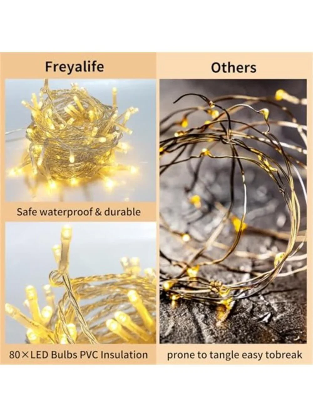 Artificial Ivy Vines 12 Pack 84FT Garland 80 LED String Lights Bedroom Decor